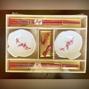 New sushi set - shrink wrapped in box